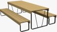 3ds max ile ahşap mobilya modellemeleri yaptım