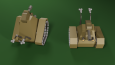 Low Poly Tank Modelleme 