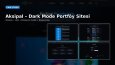 Aksipal – Dark Mode, Modern ve Dönüşüm Odaklı Portföy Sitesi