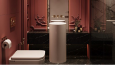 Klasik & Modern Stil Kombinasyonunda Banyo — 3D Görselleştirme Projesi