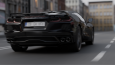 Corvette 3D Sinematik Araba Sahnesi