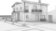 Mimari Modelleme - Villa Cephe Çalışmaları