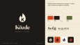 Közde · Ocakbaşı logosu, paket, afiş ve menü