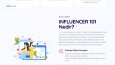 Influencer 101: eğitim etkinliği kayıt sitesi