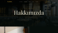 Restoran için şık ve güven veren web sitesi