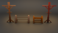 3d model, level, asset tasarımı