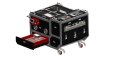 Portable roof panel machines