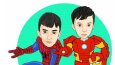 Kişiye özel süper kahraman çizimleri