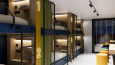 Hostel Projesi İç Mekan 3D Render Görsel Tasarımı