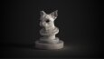 Sfenks Kedi Büstü- Game Prop
