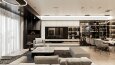 Salon ve Mutfak İç Mekan Tasarımı ve 3d Görselleştirme