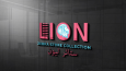 lion kurumsal logo konsept