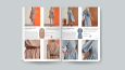 Nocturne Katalog - İç sayfa tasarımları