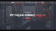 Modern Spor Salonu Web Sitesi