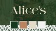 Alice's Hobby World - Logo Çalışması