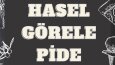 Hasel Görele Pide menü tasarımı