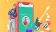 Azar App - Konsept Sosyal Medya Tasarımları