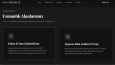 Mimarlık Firması Modern Responsive Web Arayüz Tasarımı