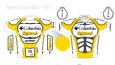 Bisiklet Sporcuları için t-shirt çalışması