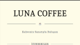 Luna Coffee - Minimalist Kahve Menüsü Tasarımı