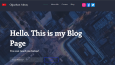 blog & kurumsal websitesi
