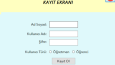 Not Kayıt Sistemi
