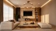 Modern Villa İç Mekân 3D Görselleştirme