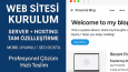 Kullanıcıya özel web sitesi kurulum ve tam özelleştirme