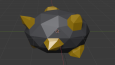 Low Poly Asteroid Tasarımı