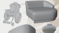 Render-Pafta-2D/3D Çizim