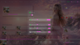 Modern glassmorphism embedded media player ui