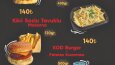 Kod 35 Fast food broşür ve afiş tasarımı