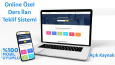 Online Özel Ders İlan Yazılımı