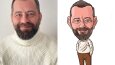 mutlu etmek istediğiniz kişinin karikatürünü çizebilirim