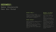 Hermes - UI/UX Design