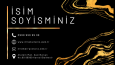 Standart Paket Kartvizit Örneğim