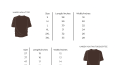 Color & Size Guide Sade ve Şık Bir Tasarım.