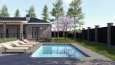 Villa I Dış Mekan Modelleme+Render
