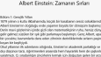 Albert Einstein - Zamanın Sırları