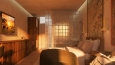 butik otel - 3d modelleme detay kesit 