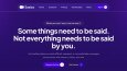 When You Can't Say: WordPress SaaS ürün sitesi