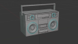 Vintage Retro Boombox Radio Cassette Player