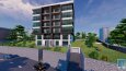 3 boyutlu apartman cephe tasarımı