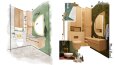 Modern Lüks: Yeşilin Zarafeti ile Minimalist Konfor