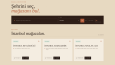 Modern Kafe & Restoran Web Sitesi