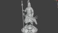 Cuman Kypchak warrior 3D baskı modeli