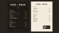 Ocakbaşı Restoran Menüsü + QR Menü Tasarımı