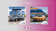 İzer Oto İnstagram Tasarım