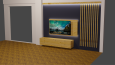 Oturma Odası Tasarım ve render 