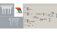Parametrik Benzin İstasyonu Üst Örtüsü